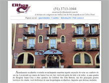 Tablet Screenshot of cithoshotel.com.br